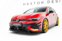 Volkswagen Golf GTI Clubsport Mk8 Facelift 2024+ Front Splitter V.4 Maxton Design