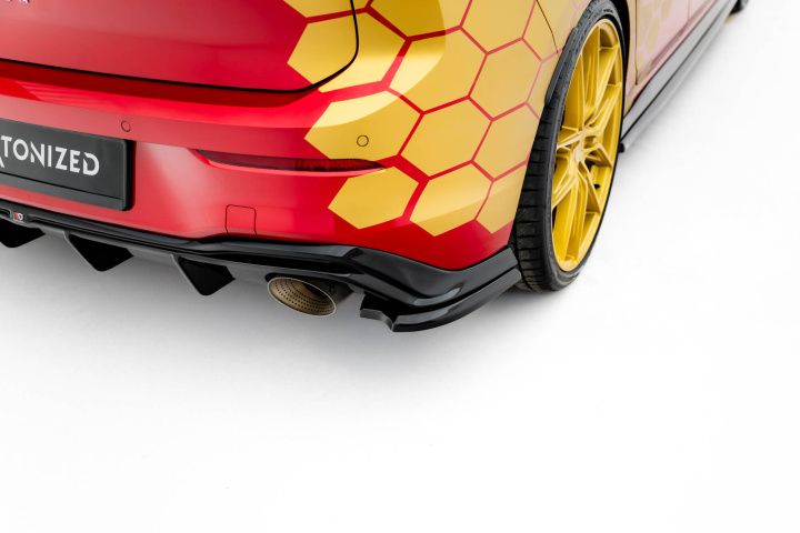 Volkswagen Golf GTI Clubsport Mk8 Facelift 2024+ Rear Side Splitters V.4 Maxton Design in the group Select car model / VW / Golf 8 GTI 19+ at DDESIGN Scandinavia AB (VW-GO-8F-GTI-CS-RSD2G)