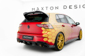 Volkswagen Golf GTI Clubsport Mk8 Facelift 2024+ Rear Side Splitters V.4 Maxton Design