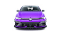 Front Splitter V.3 + Flaps Volkswagen Golf R Mk8 Facelift