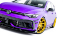 Front Splitter V.3 + Flaps Volkswagen Golf R Mk8 Facelift