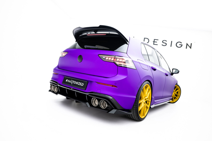 Rear Splitter (with vertical bars) V.2 Volkswagen Golf R Mk8 / Mk8 Facelift in the group Select car model / VW / Golf 8 R 20+ at DDESIGN Scandinavia AB (VW-GO-8F-R-RD1G-RD3G)