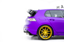 Rear Side Splitters V.8 Volkswagen Golf R  Mk8 / Mk8 Facelift
