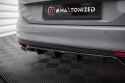 Central Rear Splitter (with Vertical Bars) Volkswagen Passat R-Line B8 Facelift Maxton Design