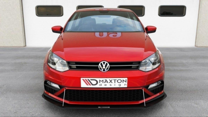 VW Polo GTI 2015-2017 Racingsplitter Maxton Design in the group Select car model / VW / Polo 09-16 / Styling at DDESIGN Scandinavia AB (VW-PO-5F-GTI-CNC-FD1)