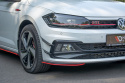 VW Polo GTI 2017+ Front Bumper Wings (Canards) Maxton Design