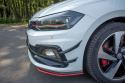 VW Polo GTI 2017+ Front Bumper Wings (Canards) Maxton Design