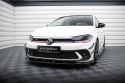 Volkswagen Polo GTI Mk6 Facelift 2021+ Front Splitter V.1 Maxton Design