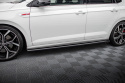 Volkswagen Polo GTI Mk6 Facelift 2021+ Side Skirts Diffusers Maxton Design