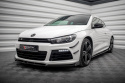 Front Splitter V.3 + Flaps Volkswagen Scirocco R Mk3 Maxton Design