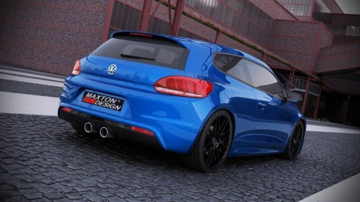 Rear Valance Vw Scirocco Iii R With 2 Exhaust Holes Maxton Design in the group Select car model / VW / Scirocco 08-17 / Styling at DDESIGN Scandinavia AB (VW-SC-3-R-RS2F)