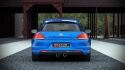 Rear Valance Vw Scirocco Iii R With 2 Exhaust Holes Maxton Design