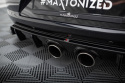 Rear Valance Volkswagen Scirocco Mk3 (R32 Exhaust) 2008-2014 Maxton Design