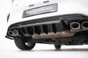 Volkswagen T-Roc R Mk1 2017-2021 Central Rear Splitter (with vertical bars) Maxton Design