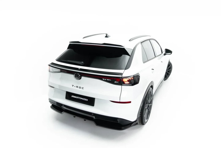 Volkswagen T-Roc R-line Mk2 2025+ Upper Spoiler Cap Maxton Design in the group Select car model / VW / T-Roc 2017+ at DDESIGN Scandinavia AB (VW-T-ROC-2-RLINE-CAP1G)