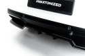 Volkswagen T-Roc R-Line Mk2 2025+ Central Rear Splitter (With Vertical Bars) Maxton Design