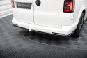 Central Rear Splitter Volkswagen T6 Long Facelift 2019-2023 Maxton Design
