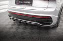Volkswagen Taigo R-Line Mk1 2021+ Central Rear Splitter (with vertical bars) V.1 Maxton Design