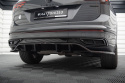 Central Rear Splitter (With Vertical Bars) Volkswagen Tiguan R-Line Mk2 Facelift Maxton Design