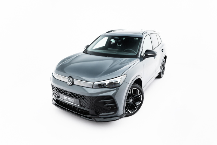 Front Splitter V.1 Volkswagen Tiguan R-Line Mk3 in the group Select car model / VW / Tiguan AD-BW 2016+ / Styling at DDESIGN Scandinavia AB (VW-TI-3-RLINE-FD1G)