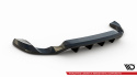 Volkswagen Touareg Mk2 2010-2015 Central Rear Splitter (with vertical bars) V.1 Maxton Design