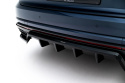 Volkswagen Touareg Elegance Mk3 Facelift 2023-2026 Central Rear Splitter (with vertical bars) V.1 Maxton Design