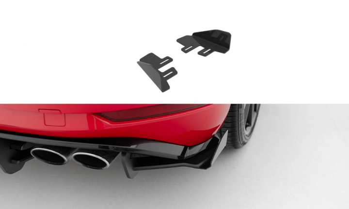 Rear Side Flaps Volkswagen Golf 7 R Facelift Maxton Design in the group Select car model / VW / Golf 7 R 12-19 / Styling / Rear at DDESIGN Scandinavia AB (VWGO7FRCNC-RSF1G)