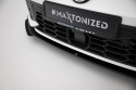 Volkswagen Golf GTI / GTE / R-Line Mk8 Facelift 2024+ Street Pro Front Splitter + Flaps Maxton Design