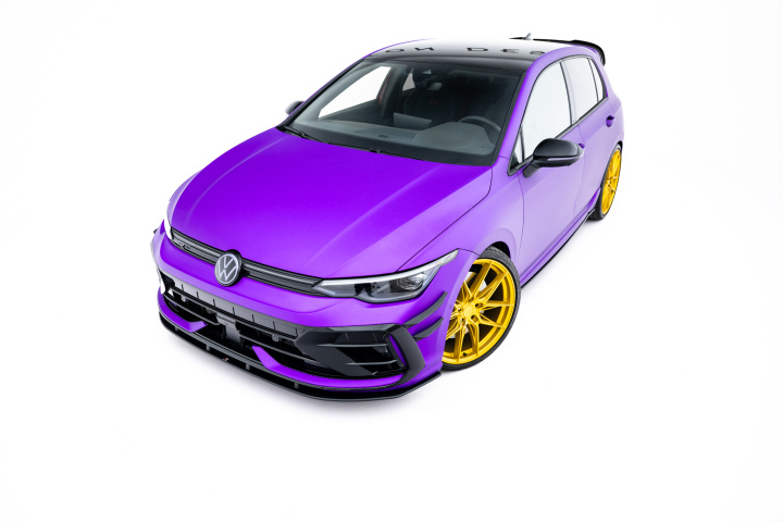 Street Pro Front Splitter Volkswagen Golf R Mk8 Facelift in the group Select car model / VW / Golf 8 R 20+ at DDESIGN Scandinavia AB (VWGO8FRCNC-FD1BRB)