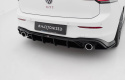 Volkswagen Golf GTI Mk8 2019-2024 Street Pro Rear Diffuser V.5 Black-Red Maxton Design
