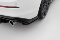 Volkswagen Golf GTI Mk8 2019-2024 Street Pro Rear Side Splitters V.2 Black-Red Maxton Design