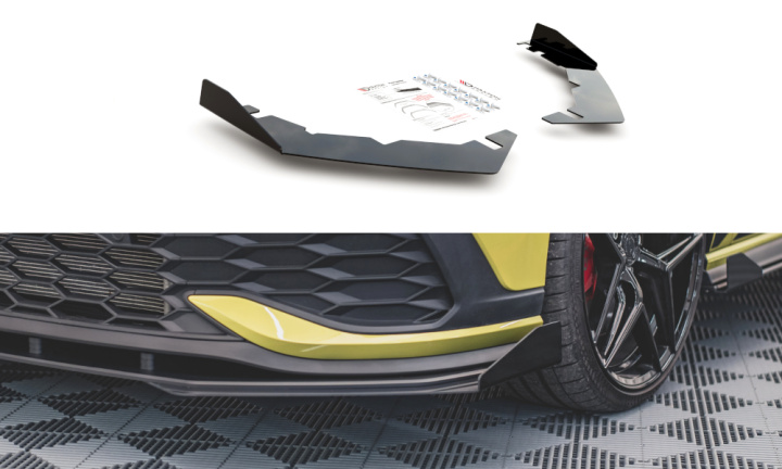 Flaps Volkswagen Golf 8 Gti Clubsport Maxton Design in the group Select car model / VW / Golf 8 GTI 19+ at DDESIGN Scandinavia AB (VWGO8GTICSCNC-FSF1G)