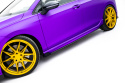 Street Pro Side Skirts Diffusers + Flaps Volkswagen Golf R Mk8 / Mk8 Facelift