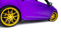 Street Pro Side Skirts Diffusers + Flaps Volkswagen Golf R Mk8 / Mk8 Facelift