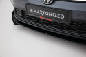 Volkswagen Polo GTI Mk6 Facelift 2021+ Street Pro Front Splitter + Flaps Maxton Design