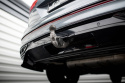 Central Rear Splitter (With Vertical Bars) Volkswagen Tiguan Allspace R-Line Mk2 Facelift 2020+ Maxton Design