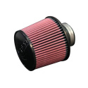  High Performance Air Filter - 2.50\'\' Black Filter 6\'\' Base / 5\'\' Tall / 5\'\' Top Replacement Filter Injen