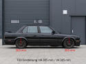 BMW 3er Limousine / 3er Coupe 1982 - 1991 Coilover Kit Deep Version TA Technix