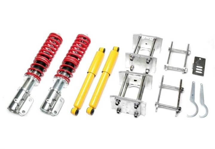 Seat / VW Caddy II / Inca 1995 - 2004 Coilover Kit Deep Version TA Technix in the group Select car model / VW / Caddy 2 / Chassis / Suspension at DDESIGN Scandinavia AB (X-GWVW16)