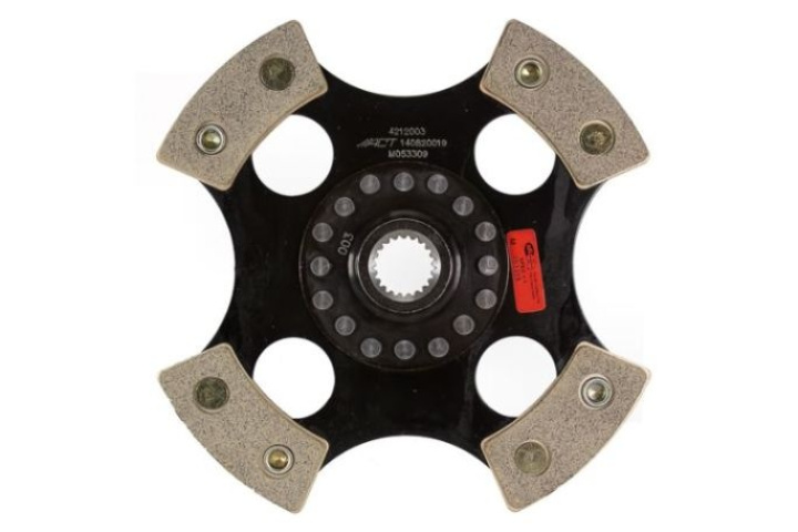 4212003 ACT 4 Pad Rigid Race Disc in the group Select car model / Toyota / Corolla / Tuning / Clutch and Flywheel at DDESIGN Scandinavia AB (act4212003)