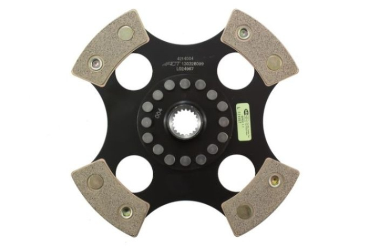 4214004 ACT 4 Pad Rigid Race Disc in the group Select car model / Honda / Civic FA-FD-FG-FK-FN 06-11 / Tuning / Clutch and Flywheel at DDESIGN Scandinavia AB (act4214004)