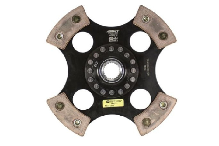 4220012 ACT 4 Pad Rigid Race Disc in the group Select car model / Honda / CRX 87-91 / Tuning / Clutch and Flywheel at DDESIGN Scandinavia AB (act4220012)