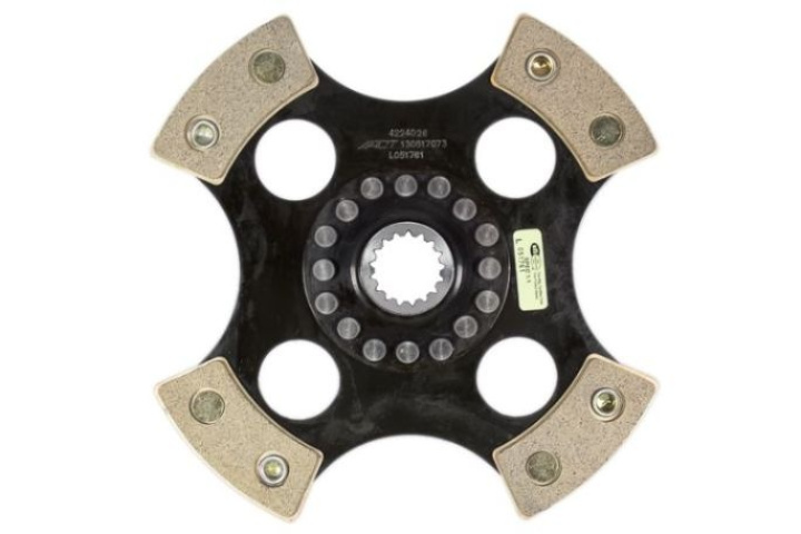 4224026 ACT 4 Pad Rigid Race Disc in the group Select car model / Mitsubishi / Eclipse 95-99 / Tuning / Clutch and Flywheel at DDESIGN Scandinavia AB (act4224026)