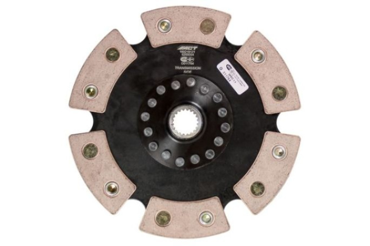 6200004 ACT 6 Pad Rigid Race Disc in the group Select car model / Honda / Civic EC-ED-EE-EF 88-91 / Tuning / Clutch and Flywheel at DDESIGN Scandinavia AB (act6200004)