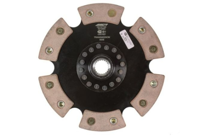 6212003 ACT 6 Pad Rigid Race Disc in the group Select car model / Toyota / Corolla / Tuning / Clutch and Flywheel at DDESIGN Scandinavia AB (act6212003)