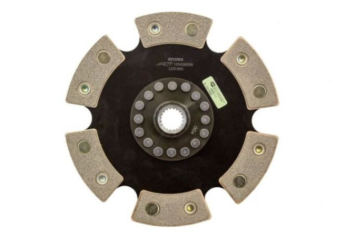 6212004 ACT 6 Pad Rigid Race Disc in the group Select car model / Honda / Integra 93-01 / Tuning / Clutch and Flywheel at DDESIGN Scandinavia AB (act6212004)