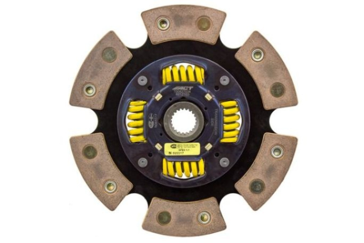 6212103 ACT 6 Pad Sprung Race Disc in the group Select car model / Toyota / Corolla / Tuning / Clutch and Flywheel at DDESIGN Scandinavia AB (act6212103)