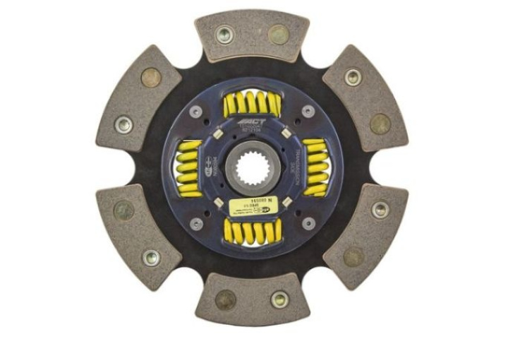 6212104 ACT 6 Pad Sprung Race Disc in the group Select car model / Honda / Del Sol 92-98 / Tuning / Clutch and Flywheel at DDESIGN Scandinavia AB (act6212104)