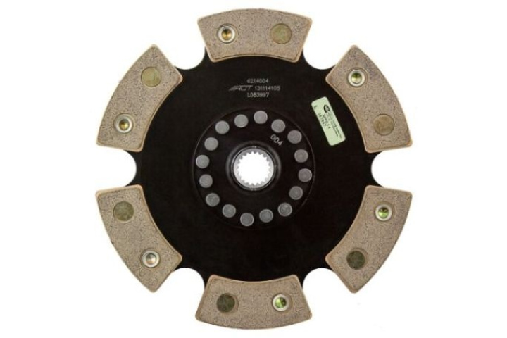 6214004 ACT 6 Pad Rigid Race Disc in the group Select car model / Honda / Civic FA-FD-FG-FK-FN 06-11 / Tuning / Clutch and Flywheel at DDESIGN Scandinavia AB (act6214004)