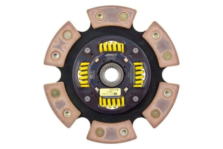 6214404 ACT 6 Pad Sprung Race Disc in the group Select car model / Hyundai / Coupe 96-01 / Tuning / Clutch and Flywheel at DDESIGN Scandinavia AB (act6214404)